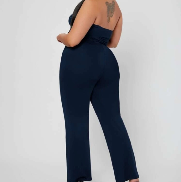 Shein Backless Crop Halter Top & Pants set - Picture 2 of 2